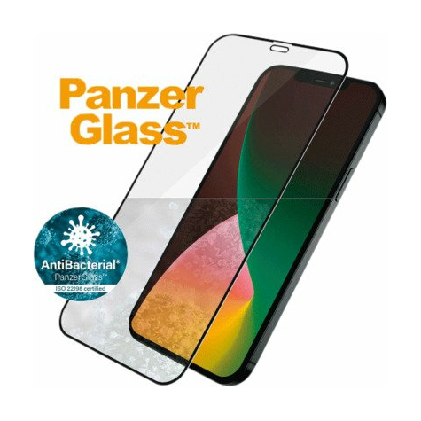 Panzerglass Apple Iphone 12 Max/12 Pro Cf Antibakteriell E-To-E, Svart