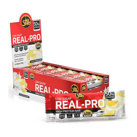 All Stars Real-Pro 50% Proteinbar, 24 X 50g Bars