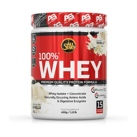 All Stars 100% Whey Protein, 450 G Can