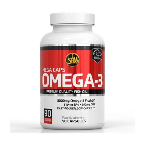 All Stars Omega 3, 90 Capsules Can