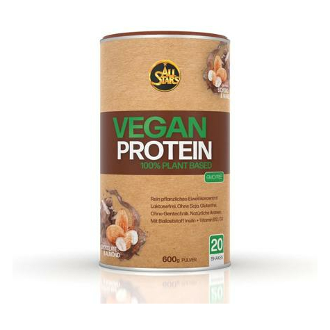 All Stars Veganskt Protein, 600 G Burk
