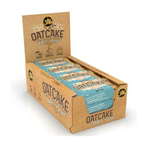 all stars oatcake oat bar, 12 x 80 g bar