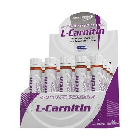 best body nutrition l-karnitin, 20 x 25 ml ampuller