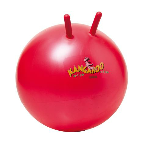 Togu Kangaroo-Ball Junior Abs, Blå/Ruby-Röd/Tkis