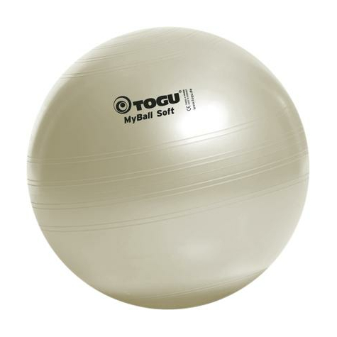 Togu Myball Soft, 75 Cm, Pearl-Weiruby Red/Anthracite
