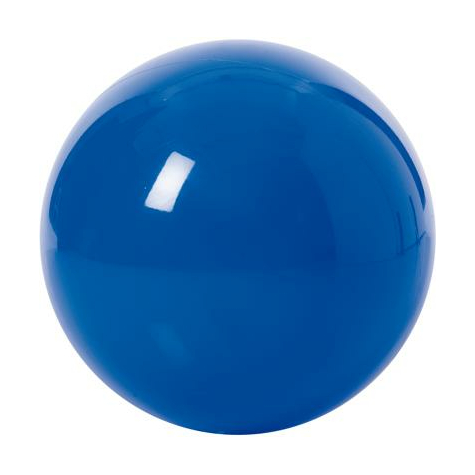 togu slowmotion-boll, avluftad, blå/röd
