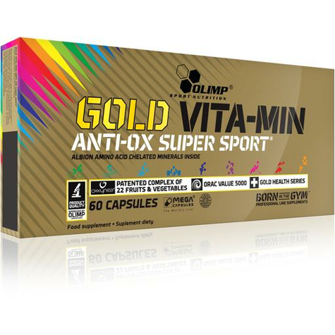 Olimp Gold Vita-Min Anti-Ox Super Sport, 60 Kapslar