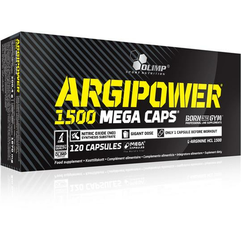 Olimp Argi Power 1500 Mega Caps, 120 Kapslar