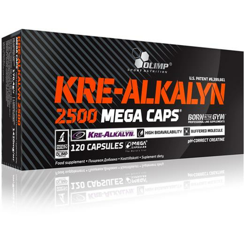 Olimp Kre-Alkalyn 2500 Mega Caps, 120 Kapslar