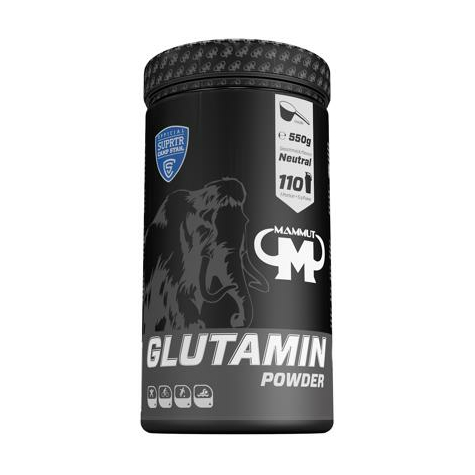 Best Body Mammut L-Glutaminpulver, 550 G Burk, Neutral