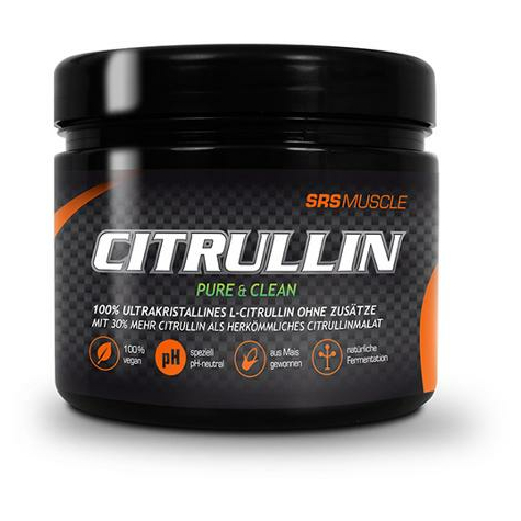 Srs Muscle Citrulline 100% Ren, 250 G Dos
