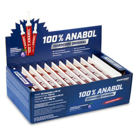energybody 100 % anabola, 30 x 25 ml ampuller