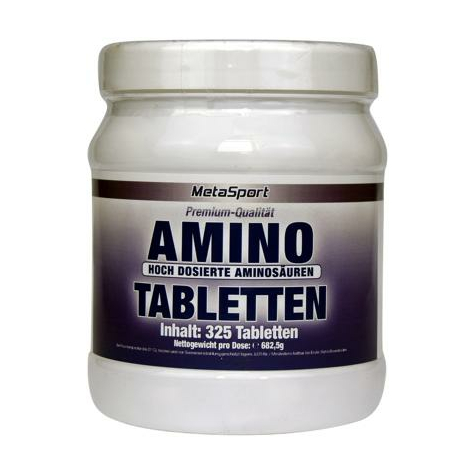 Metasport Amino 2100, 325 Tabletter Dos