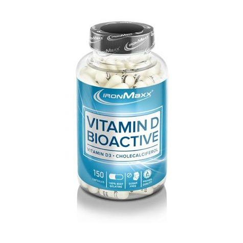 Ironmaxx Vitamin D Bioactive, 150 Kapslar Dos