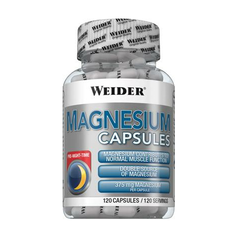 Joe Weider Magnesium Caps, 120 Kapslar Kan