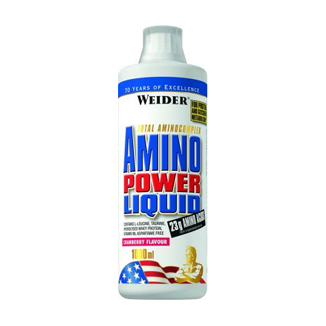 Joe Weider Amino Power Liquid, 1000 Ml Flaska