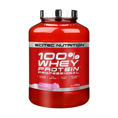 Scitec Nutrition 100% Vassleprotein Professional, 2350 G Dos