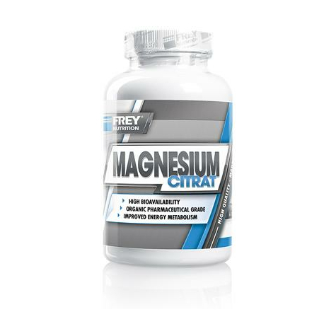 Frey Nutrition Magnesiumcitrat, 120 Kapslar Dos