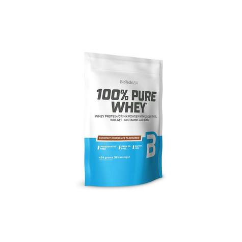 Biotech Usa 100% Pure Whey, 454 G Bag