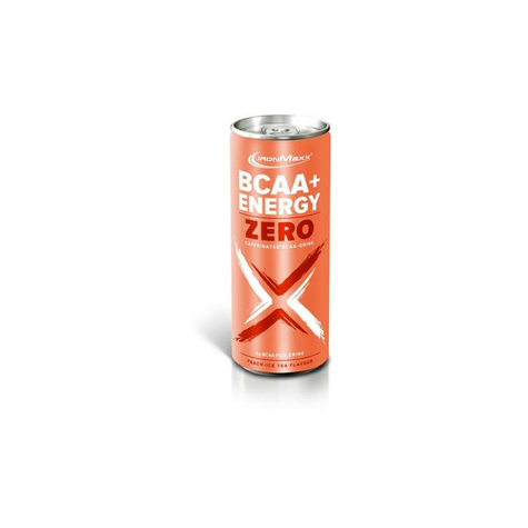 Ironmaxx Bcaa + Energy Drink Zero, 24 X 330 Ml Burk (Depåvara)