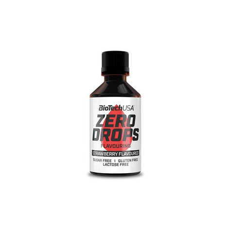 Biotech Usa Zero Drops Aromdroppar, 50 Ml Flaska