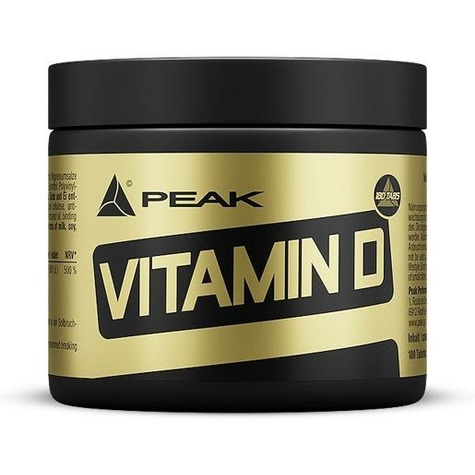 Peak Performance Vitamin D, 180 Tabletter Dos