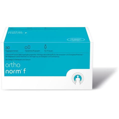 Orthomed Orthonorm F (F Kvinnor), 30 Dagliga Portioner