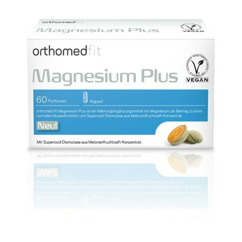 Orthomed Fit Magnesium Plus, Kapsel, 30-60 Dagliga Portioner