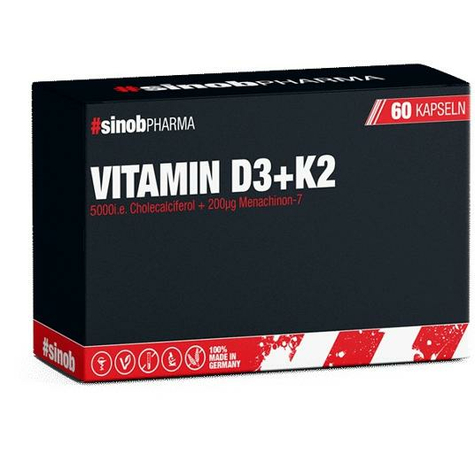 Blackline 2.0 Vitamin D3 + K2, 60 Kapslar