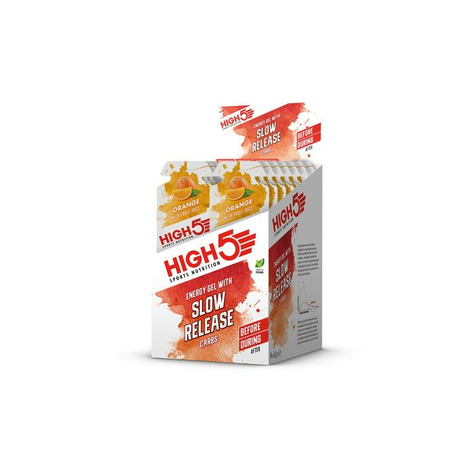 High5 Energy Gel With Slow Release Carbs, 14 X 62 G Sachets