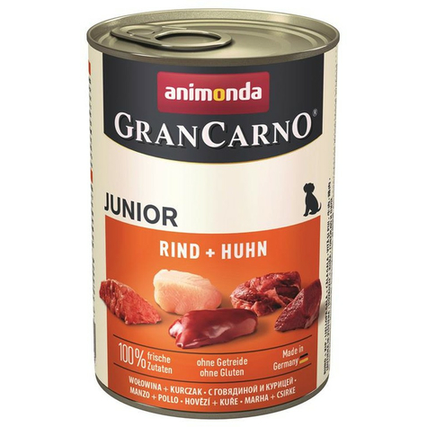 Animonda Dog Grancarno,Carno Junior Nötkött-Kyckling 400g D
