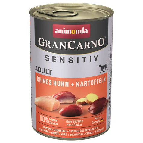 Animonda Dog Grancarno Sensitive,Carno Sensi Kyckling+Potatis 400gd