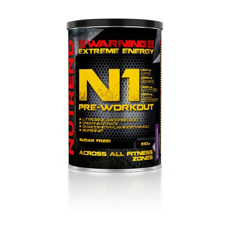 Nutrend N1 Pre-Workout, 510 G Dos
