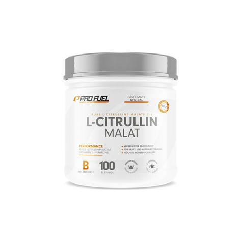 Profuel L-Citrullin Malat 2:1 Pulver, 300 G Burk, Neutral