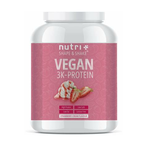 Nutri+ Vegan 3k Protein Powder, 1000 G Can