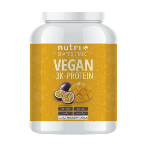 Nutri+ Vegan 3k Protein Powder, 1000 G Can