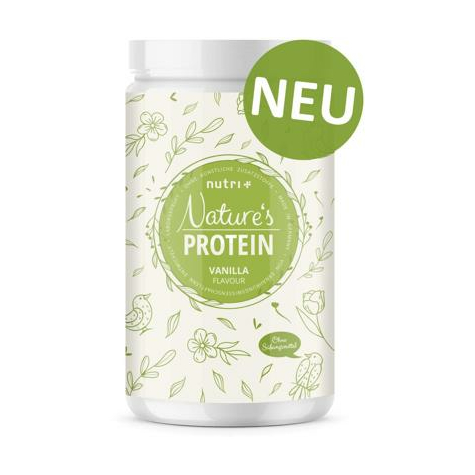 Nutri+ Vegan Natures Protein, 500 G Burk