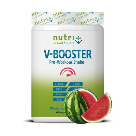 Nutri+ Vegan V-Booster Pulver, 500 G Burk