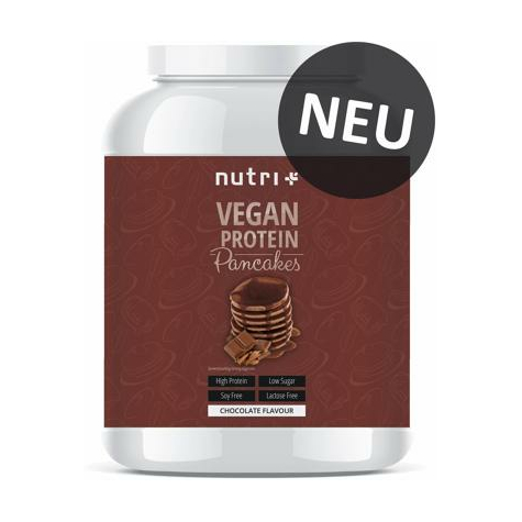 Nutri+ Vegan Protein Pannkakor Pulver, 1000 G Burk