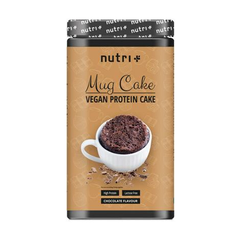 Nutri+ Vegan Protein Mug Cake, 660 G Burk, Choklad