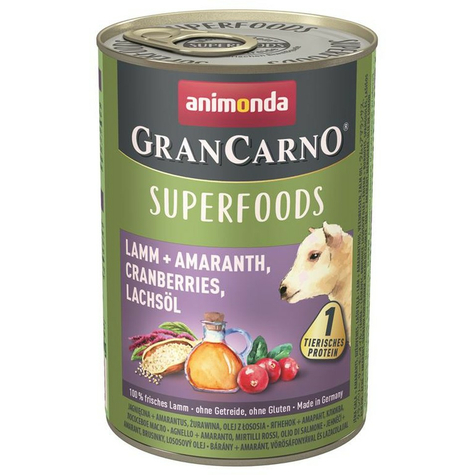 Animonda Dog Grancarno,Grancarno Superf. Lamm 400gd