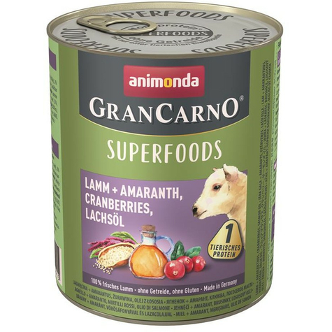 Animonda Dog Grancarno,Grancarno Superf. Lamm 800gd