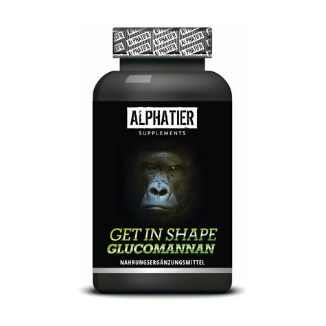 Alphatier Få I Form Glukomannan, 180 Kapslar