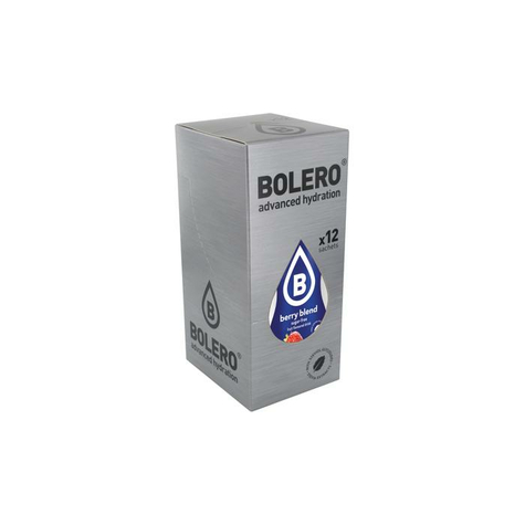 Bolero Drinks Dryckespulver, 12 X 9 G Påsar
