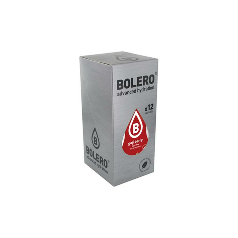 Bolero Drinks Dryckespulver, 12 X 9 G Påsar