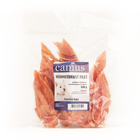 Canius Snacks,Cani. Kycklingbröstfilé 500g