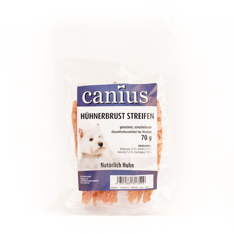 Canius Snacks,Cani. Kycklingbröststrips 70g