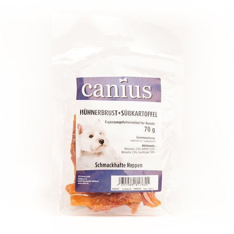 Canius Snacks,Cani. Kycklingbröst+Sötpotatis. 70g