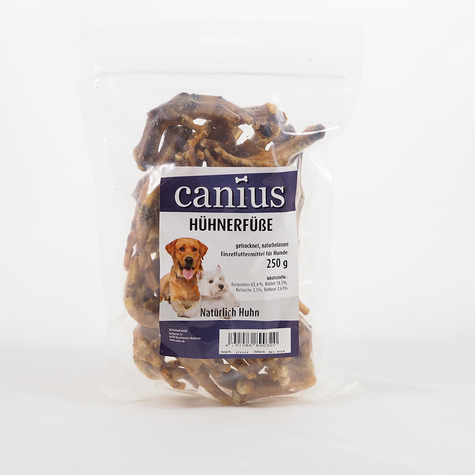 Canius Snacks, Canius Kycklingfötter 250g