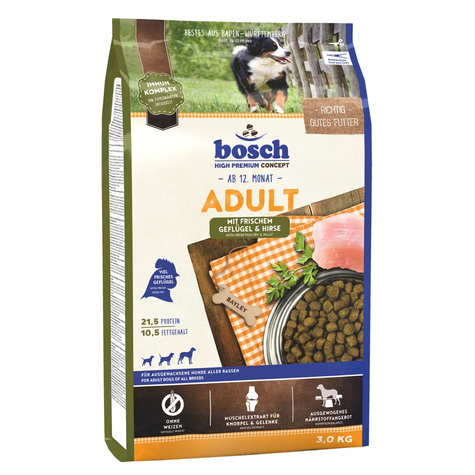 Bosch,Bosch Fjäderfä+Hirs 3kg